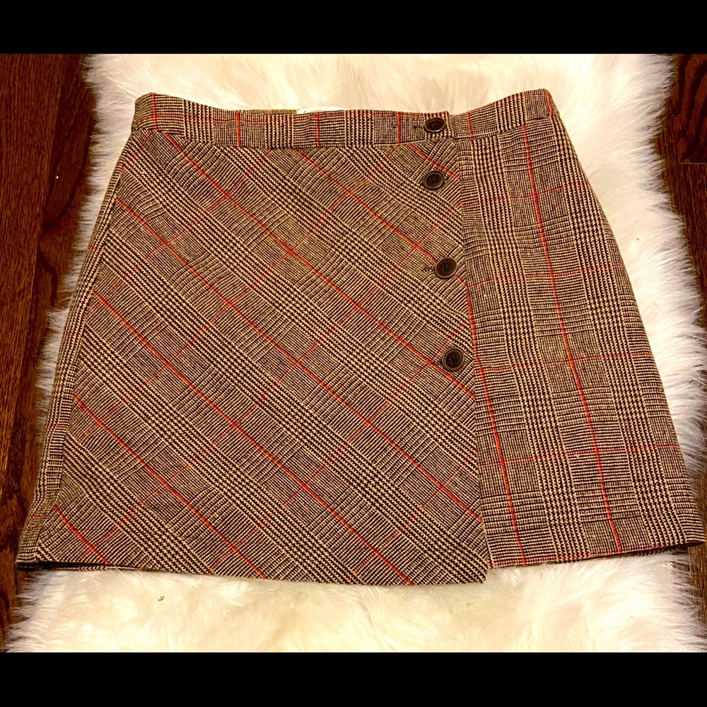 Boutique plaid skirt